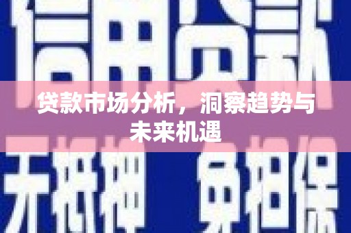 新源贷款市场分析，洞察趋势与未来机遇