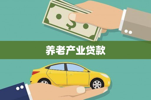 新源养老产业贷款