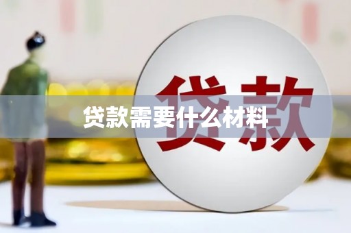 新源贷款需要什么材料